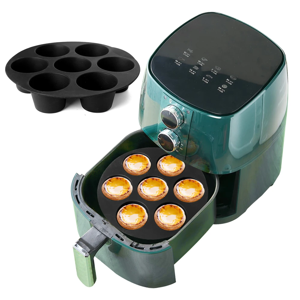 7 Even Cake Cups Air Fryer Accessories Round Muffin Cup Mold Microwave Oven Baking Mold Baking Bakeware Mat Baking Tray Cake Pan
7 Even Cake Cups Air Fryer Accessories Round Muffin Cup Mold Microwave Oven Baking Mold Baking Bakeware Mat Baking Tray Cake Pan