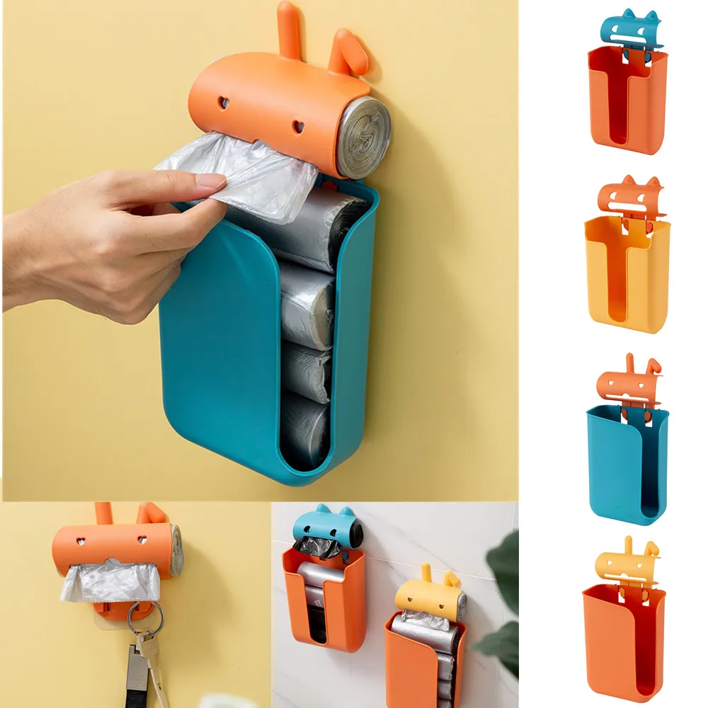 1pc Wall Mounted Trash Bags Holder Kitchen Plastic Bag Container Bathroom Garbag Storage Box Garbage Bag Storage
1pc Wall Mounted Trash Bags Holder Kitchen Plastic Bag Container Bathroom Garbag Storage Box Garbage Bag Storage
