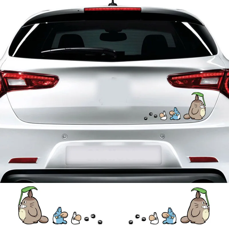 Car Stickers Totoro Miyazaki Hayao Anime Cute Lovely Decoration For Windshield Trunk Bumper Door Motorcycle Helmet Laptop D30 
Car Stickers Totoro Miyazaki Hayao Anime Cute Lovely Decoration For Windshield Trunk Bumper Door Motorcycle Helmet Laptop D30