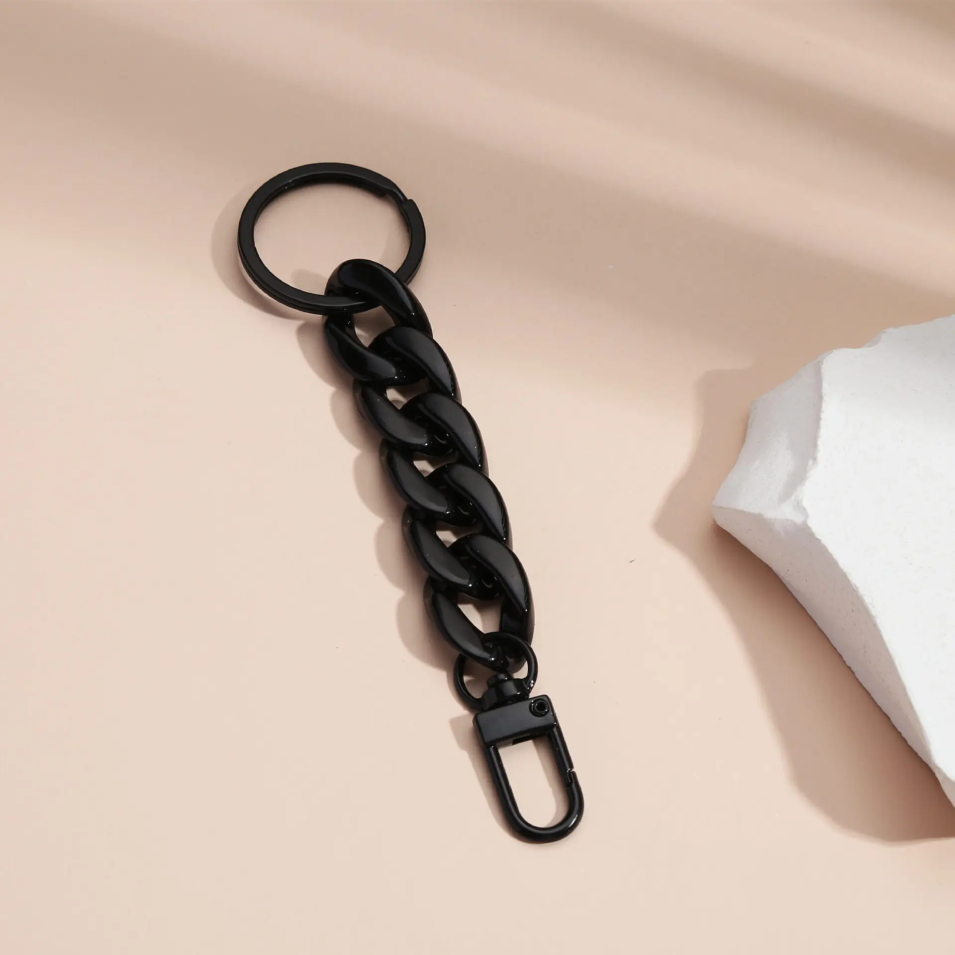 Trendy Acrylic Plastic Link Chain Keychain Macaron Color Handmade Key Ring for Women Girls Handbag Pendant Accessories Gifts
Trendy Acrylic Plastic Link Chain Keychain Macaron Color Handmade Key Ring for Women Girls Handbag Pendant Accessories Gifts