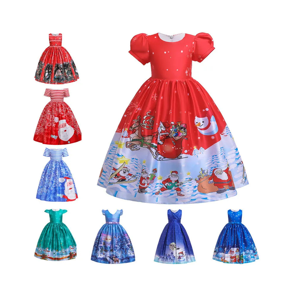 2022 New Christmas Dress Girls Cartoon Print Long Skirt X-mas Ball Costume Kids Girl Snow Dresses
2022 New Christmas Dress Girls Cartoon Print Long Skirt X-mas Ball Costume Kids Girl Snow Dresses