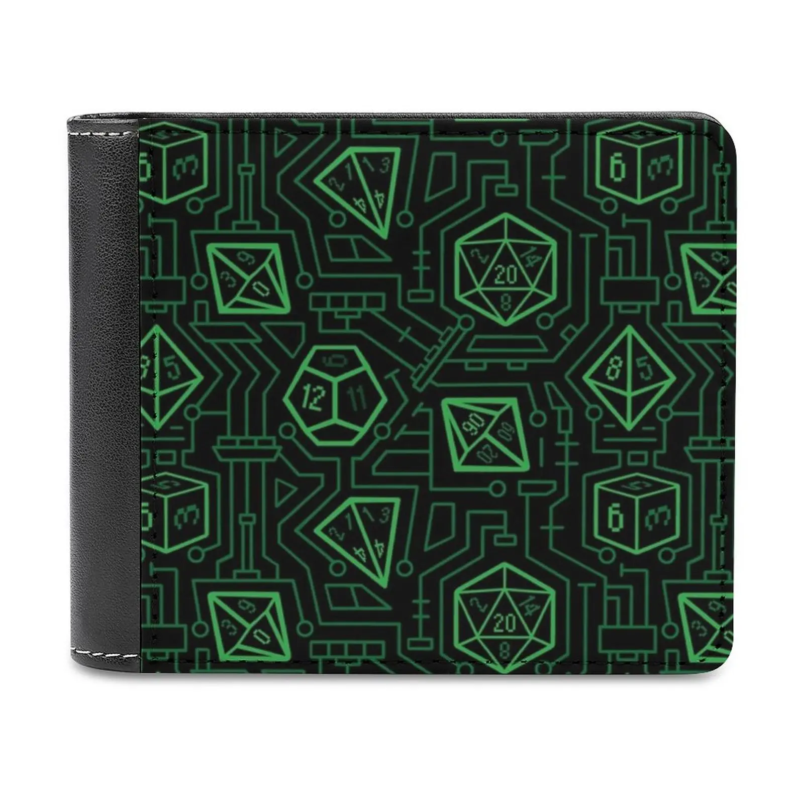 Tech D20 Pattern Green Men's Wallet Purses Wallets New Design Dollar Price Top Men Leather Wallet Dnd And Pathfinder Shadowrun
Tech D20 Pattern Green Men's Wallet Purses Wallets New Design Dollar Price Top Men Leather Wallet Dnd And Pathfinder Shadowrun