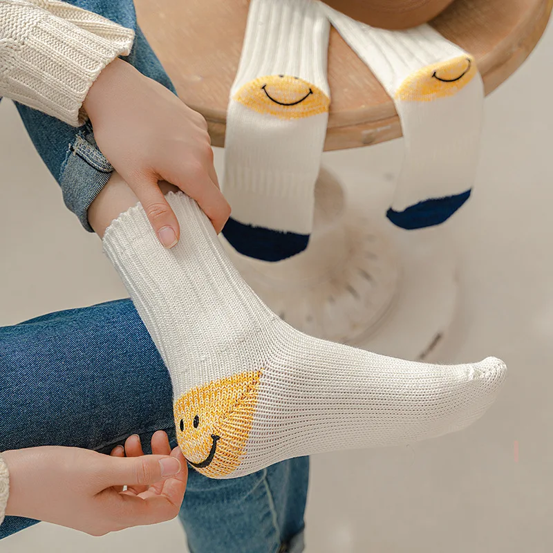 Smiley Knitted Socks Winter Warm Socks Women Socks Home Socks Cute Socks Heel Smiley Socks Mid-tube Woolen Thick Thread Needles
Smiley Knitted Socks Winter Warm Socks Women Socks Home Socks Cute Socks Heel Smiley Socks Mid-tube Woolen Thick Thread Needles