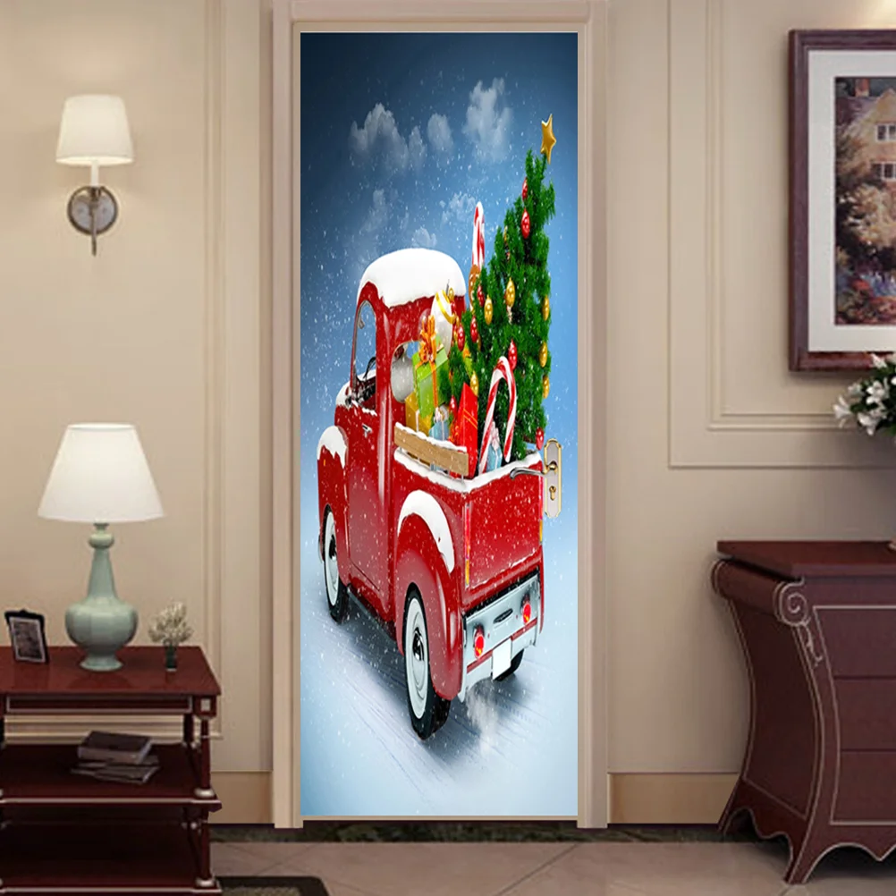 1pc Door Stickers Removable Door Wall Mural Door Decals for Living Room Bathroom Kitchen
1pc Door Stickers Removable Door Wall Mural Door Decals for Living Room Bathroom Kitchen