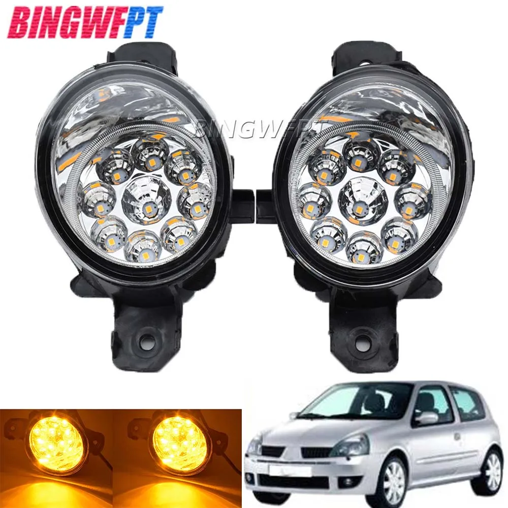 Fog Lamps Fog Light Assembly For Renault Clio 2 II Hatchback Van 1998-2004 Car Front Bumper Fog Lamp DRL H11 12V Fog Lights
Fog Lamps Fog Light Assembly For Renault Clio 2 II Hatchback Van 1998-2004 Car Front Bumper Fog Lamp DRL H11 12V Fog Lights