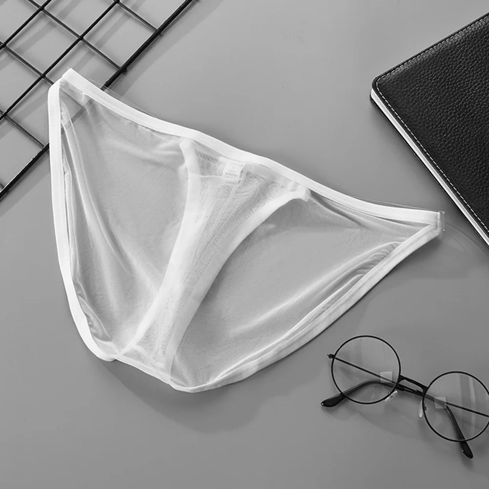 Sexy Men Mesh Thin Pouch Low Waist Sports Sexy Briefs See Through Underwear Sensual Lingerie Transparent Ultrathin Panties
Sexy Men Mesh Thin Pouch Low Waist Sports Sexy Briefs See Through Underwear Sensual Lingerie Transparent Ultrathin Panties