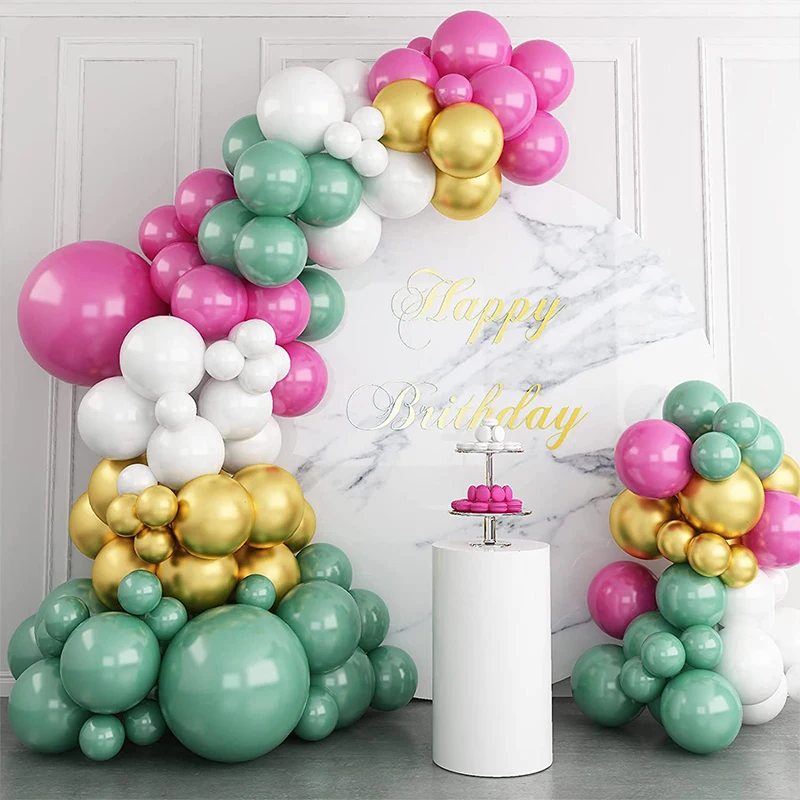 107Pcs Green White Balloon Garland Arch Kit Gold Metallic Ballon Set Kids Baby Shower Birthday Party Supplies Wedding Decoration
107Pcs Green White Balloon Garland Arch Kit Gold Metallic Ballon Set Kids Baby Shower Birthday Party Supplies Wedding Decoration
