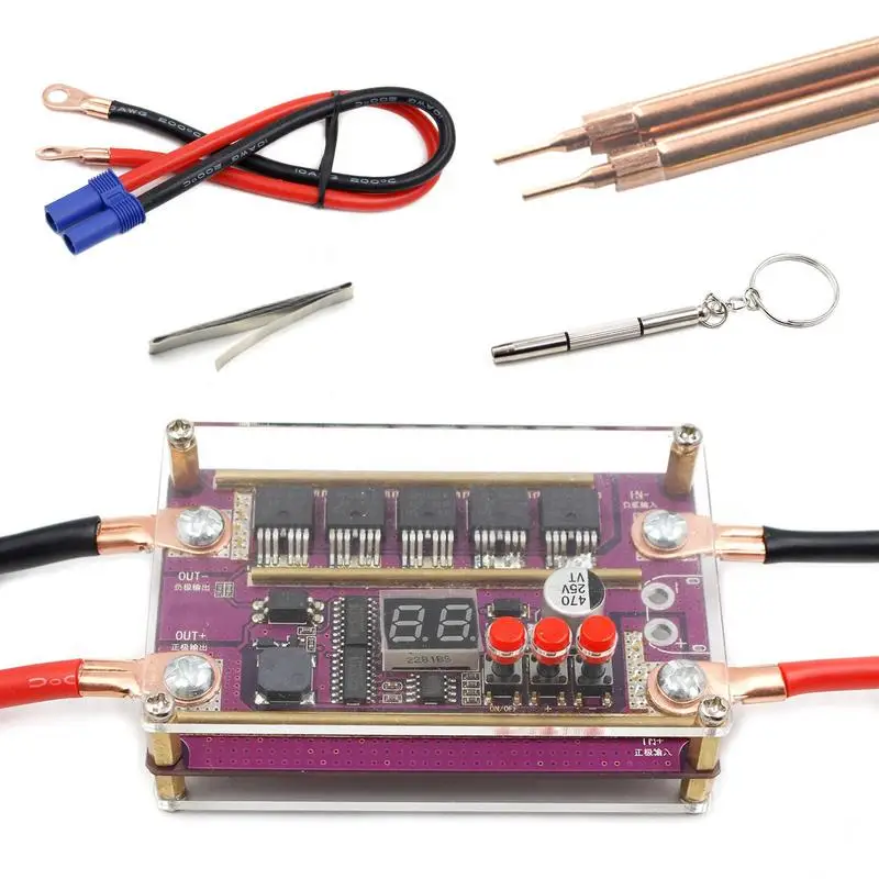 Battery Spot Welding Kit Portable DIY Mini Spot Welder Machine Mini Size Lithium Battery Spot Welding Machine ForCapacitor Spot
Battery Spot Welding Kit Portable DIY Mini Spot Welder Machine Mini Size Lithium Battery Spot Welding Machine ForCapacitor Spot