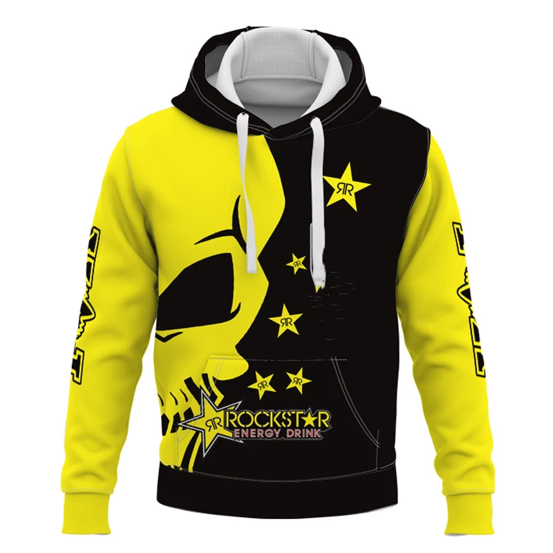 2023 год, Мужская толстовка Rockstar с капюшоном для езды на мотоцикле и спуском по бездорожью
2023 год, Мужская толстовка Rockstar с капюшоном для езды на мотоцикле и спуском по бездорожью