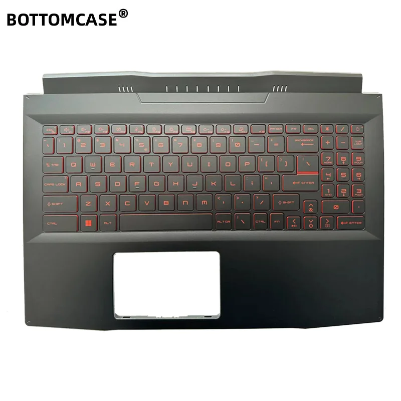 Нижний чехол для нового ноутбука, верхний чехол для MSI Katana GF66 11UE 11UG MS-1581, верхний чехол для рук, чехол с клавиатурой
Нижний чехол для нового ноутбука, верхний чехол для MSI Katana GF66 11UE 11UG MS-1581, верхний чехол для рук, чехол с клавиатурой