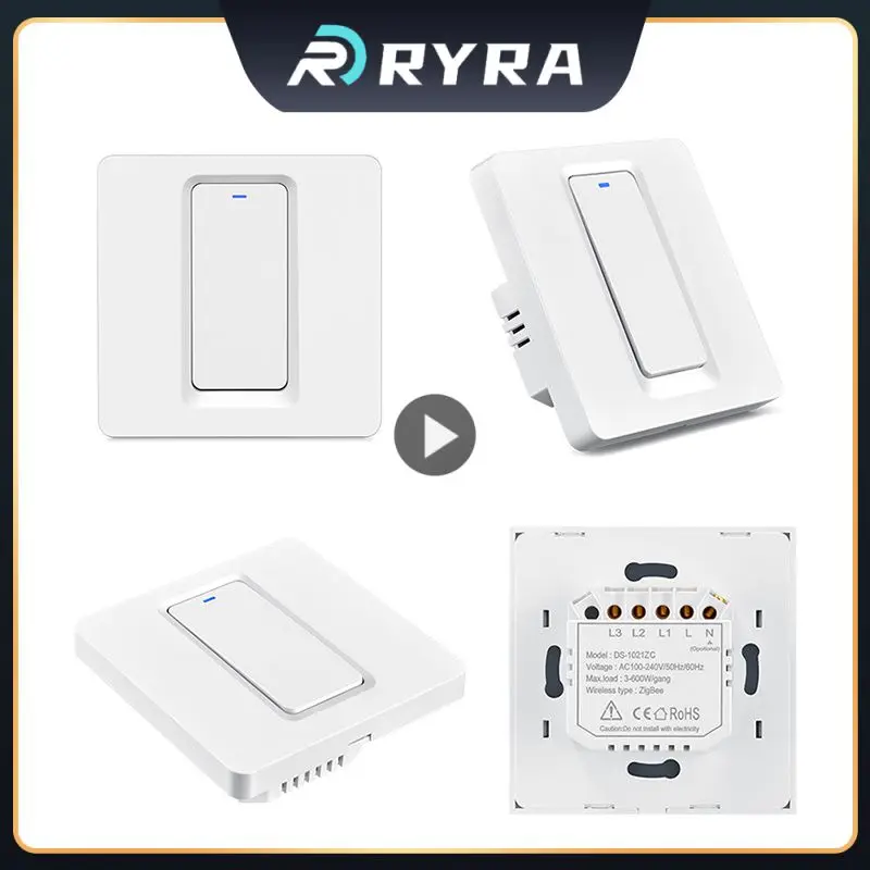 1/2/3 Gang Smart Wall Light Switch Voice Control Smart Life App Smart Scene Switch Timer Tuya Zigbee Smart Home Switches
1/2/3 Gang Smart Wall Light Switch Voice Control Smart Life App Smart Scene Switch Timer Tuya Zigbee Smart Home Switches