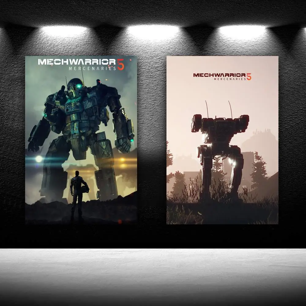 MechWarrior 5 Mercenaries Game _ Version Merchandise Decorative HD Painting Canvas Print Wall Art Living Room Posters Bedroom
MechWarrior 5 Mercenaries Game _ Version Merchandise Decorative HD Painting Canvas Print Wall Art Living Room Posters Bedroom