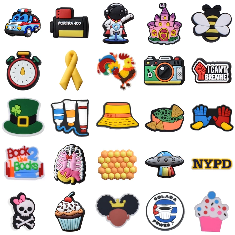 Shoe Charms Men Kids Set Jeans Packs Wholesale Bulk Women Charm Shoes Accessories Decorations for Crocs Girl Boy Gifts Para Pins
Shoe Charms Men Kids Set Jeans Packs Wholesale Bulk Women Charm Shoes Accessories Decorations for Crocs Girl Boy Gifts Para Pins
