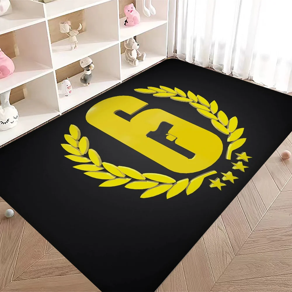 R-R6 R-Rainbow S-Six S-Siege Коврик для ванной в скандинавском стиле Домашний коврик комнаты