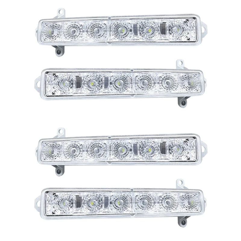 4X Car L+R LED DRL Fog Light For Citroen C1 06-17 Citroen C3 15-19 Auto Driving Lamp Daytime Running Light Bumper Lamp
4X Car L+R LED DRL Fog Light For Citroen C1 06-17 Citroen C3 15-19 Auto Driving Lamp Daytime Running Light Bumper Lamp