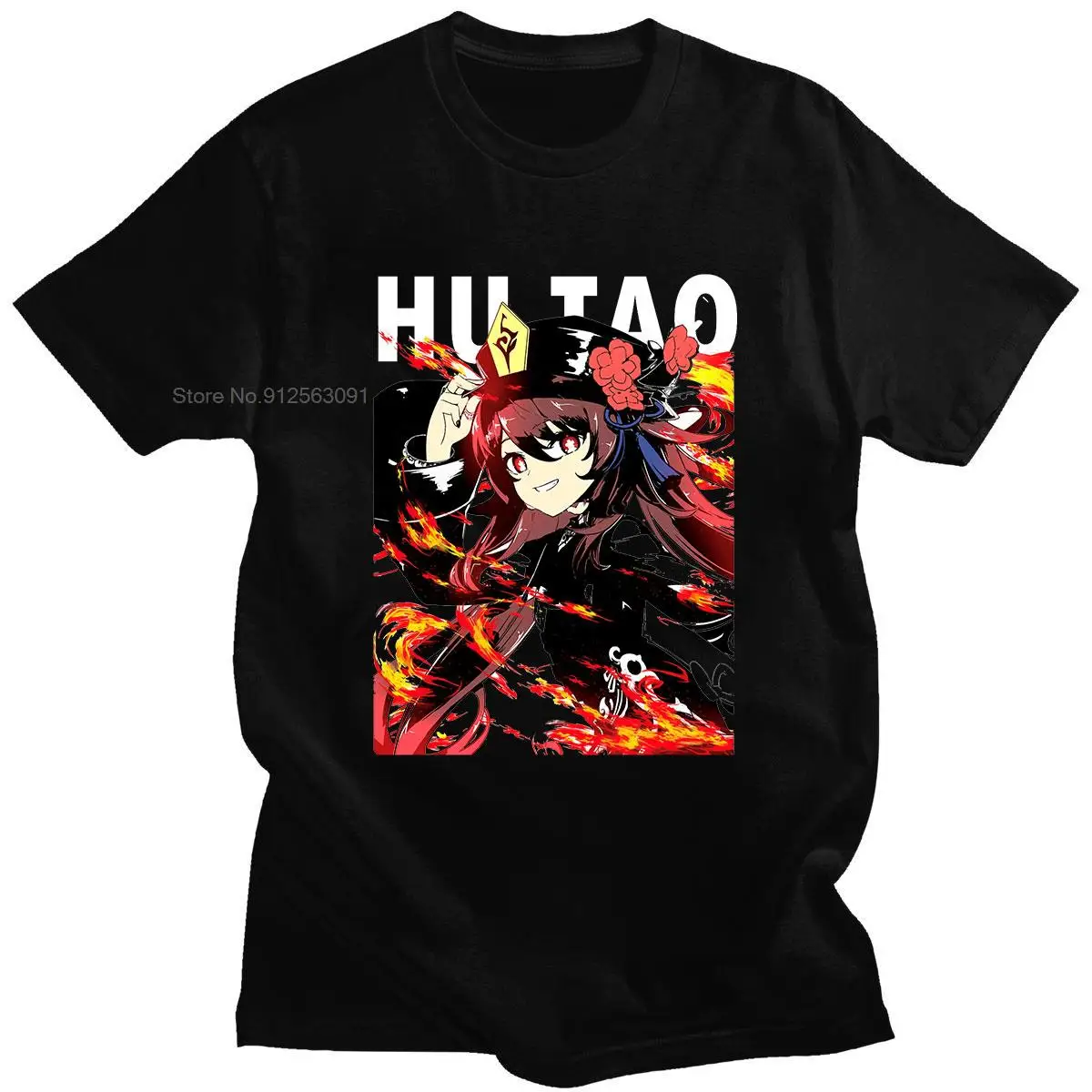 Genshin Impact Hu Tao Harajuku High Street Design Funny Tshirt Summer Anime Oversized Cotton Men Woman Casual T-shirt
Genshin Impact Hu Tao Harajuku High Street Design Funny Tshirt Summer Anime Oversized Cotton Men Woman Casual T-shirt