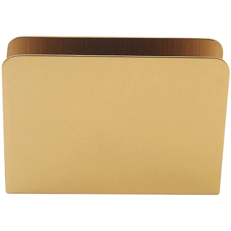 TOP Nordic Gilded Napkin Holder Iron Art Gold Vertical Tissue Box Tissues Storage Holders Hotel Restaurant Desktop Decorate
TOP Nordic Gilded Napkin Holder Iron Art Gold Vertical Tissue Box Tissues Storage Holders Hotel Restaurant Desktop Decorate