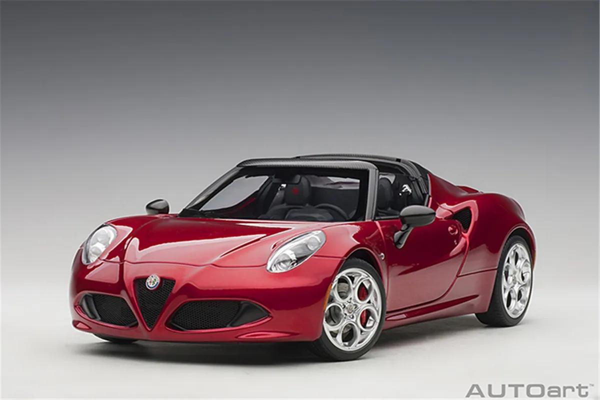 Autoart 1/18 For ALFA ROMEO 4C SPIDER Diecast Model Car Red/Yellow/White Toys Gifts Display Collection Ornaments
Autoart 1/18 For ALFA ROMEO 4C SPIDER Diecast Model Car Red/Yellow/White Toys Gifts Display Collection Ornaments