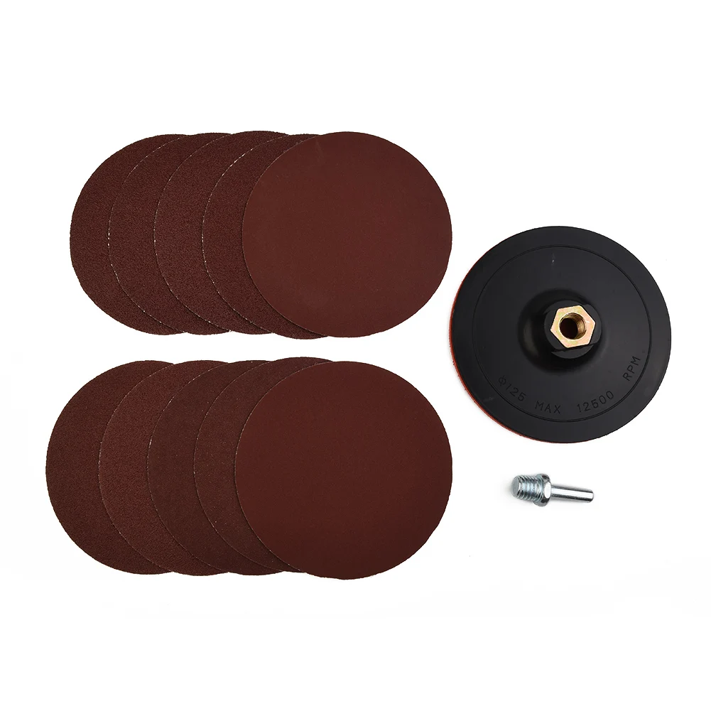 Sanding Discs Polishing plate Backing Pad Drill Adapter Woodworking Grinders 10pcs Sandpapers 125mm Convenient
Sanding Discs Polishing plate Backing Pad Drill Adapter Woodworking Grinders 10pcs Sandpapers 125mm Convenient