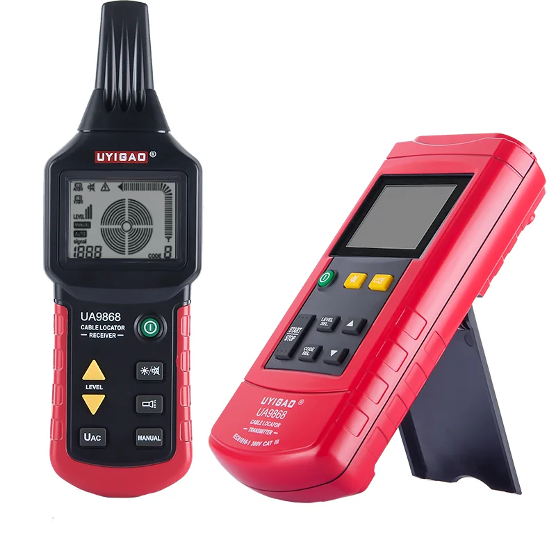

Metal Pipe Detector Tester Line Tracker Cable Location Device Easily Cable Finder Underground Wire Cable Locator