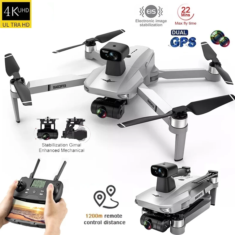 2022 New KF102 Drone 4k Brushless With 4K Professional HD Camera 2-Axis GPS Fpv RC Quadcopter Helicopters Drones Toys For Boys
2022 New KF102 Drone 4k Brushless With 4K Professional HD Camera 2-Axis GPS Fpv RC Quadcopter Helicopters Drones Toys For Boys