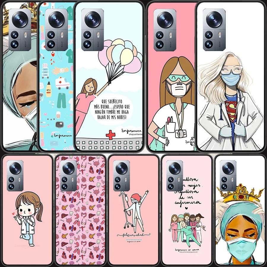 Cartoon Medicine Doctor Nurse Phone Case For Xiaomi Poco X4 X3 NFC M4 Pro 5G GT M2 M3 Mi Note 10 Lite F3 F2 F1 A1 A2 A3 CC9E Cap
Cartoon Medicine Doctor Nurse Phone Case For Xiaomi Poco X4 X3 NFC M4 Pro 5G GT M2 M3 Mi Note 10 Lite F3 F2 F1 A1 A2 A3 CC9E Cap
