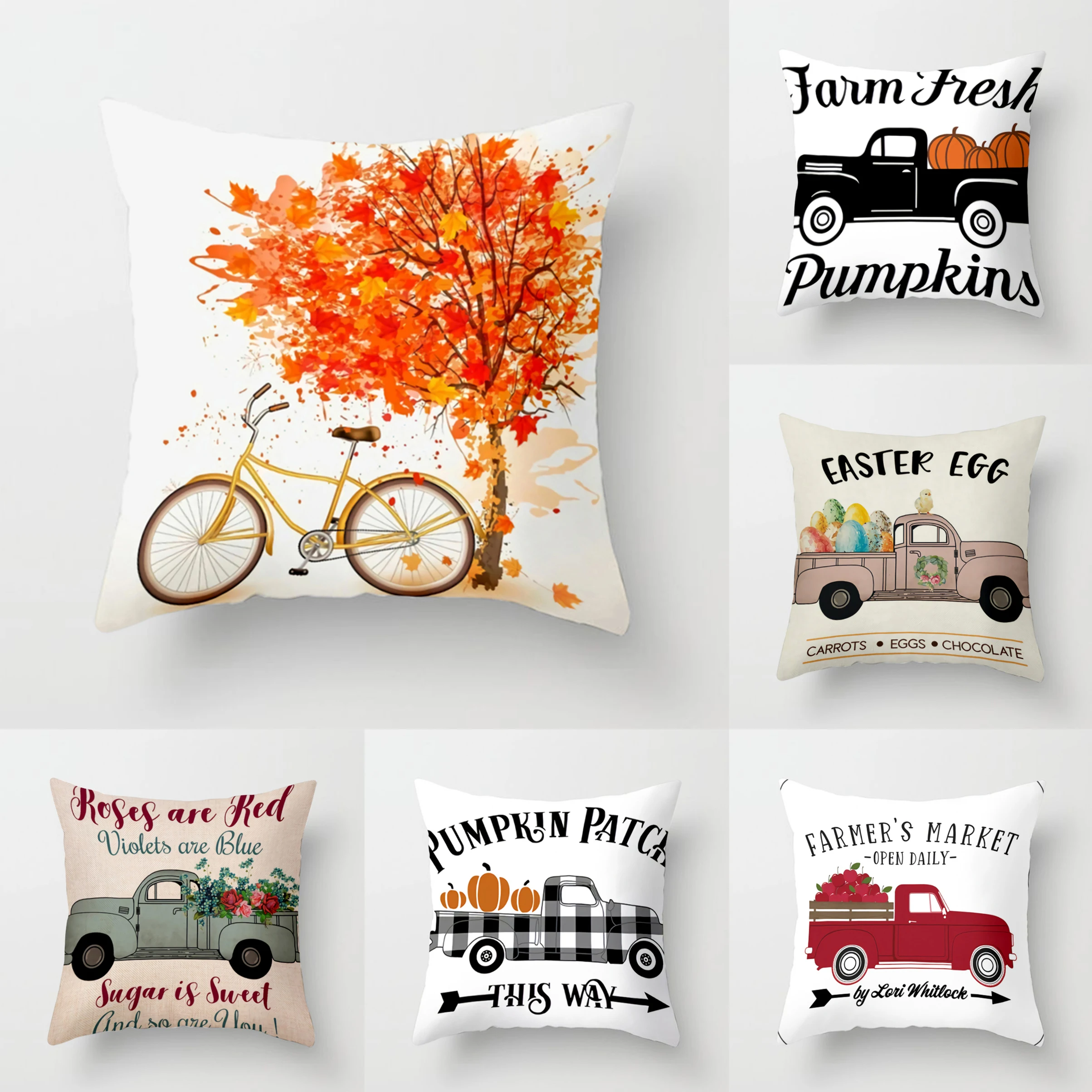 Autumn Pumpkin Pillow Cushion Cover Maple Leaf Printing Car Sofa Office Chair Pillowcase Thanksgiving Decoration Ornament
Autumn Pumpkin Pillow Cushion Cover Maple Leaf Printing Car Sofa Office Chair Pillowcase Thanksgiving Decoration Ornament