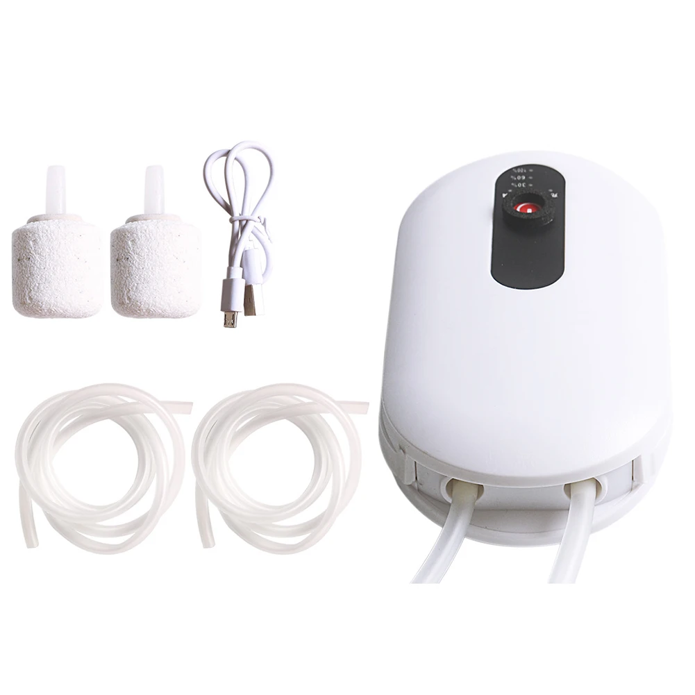 Rechargeable Live Bait Aerator Pump Fishing Tank Oxygenator Single/Double Tube Ornamental Fish Aquarium Air Compressor
Rechargeable Live Bait Aerator Pump Fishing Tank Oxygenator Single/Double Tube Ornamental Fish Aquarium Air Compressor