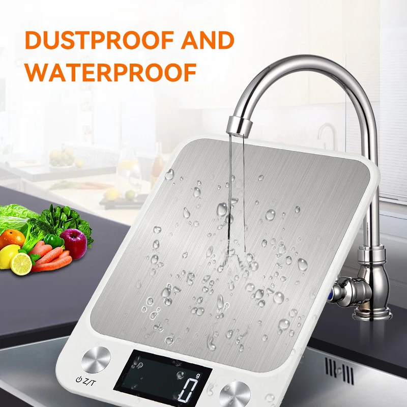 Kitchen Scale 10Kg/22lbs Digital Food Scale Accurate Within 0.05 Ounces/1 Grams, Stainless Steel Design for Cooking and Baking
Kitchen Scale 10Kg/22lbs Digital Food Scale Accurate Within 0.05 Ounces/1 Grams, Stainless Steel Design for Cooking and Baking