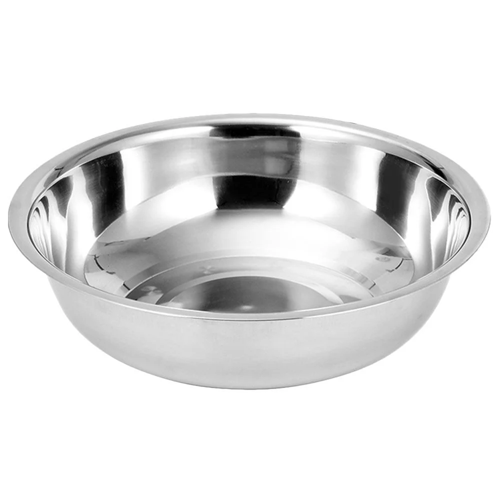 Laundry Tub Berry Colander Large Stainless Steel Bowl Mixing Metal Bowls Noodle Basin
Laundry Tub Berry Colander Large Stainless Steel Bowl Mixing Metal Bowls Noodle Basin