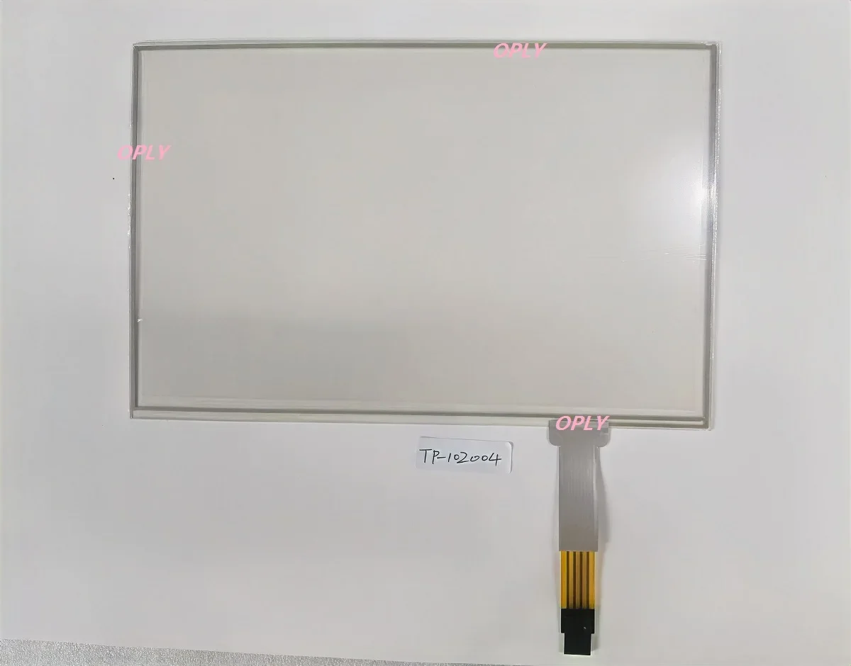 

4-проводной резистивный сенсорный экран 10,2 дюйма, стеклянная Сенсорная панель 10,2 х132,5 мм, дигитайзер для мультимедиа, запасные части