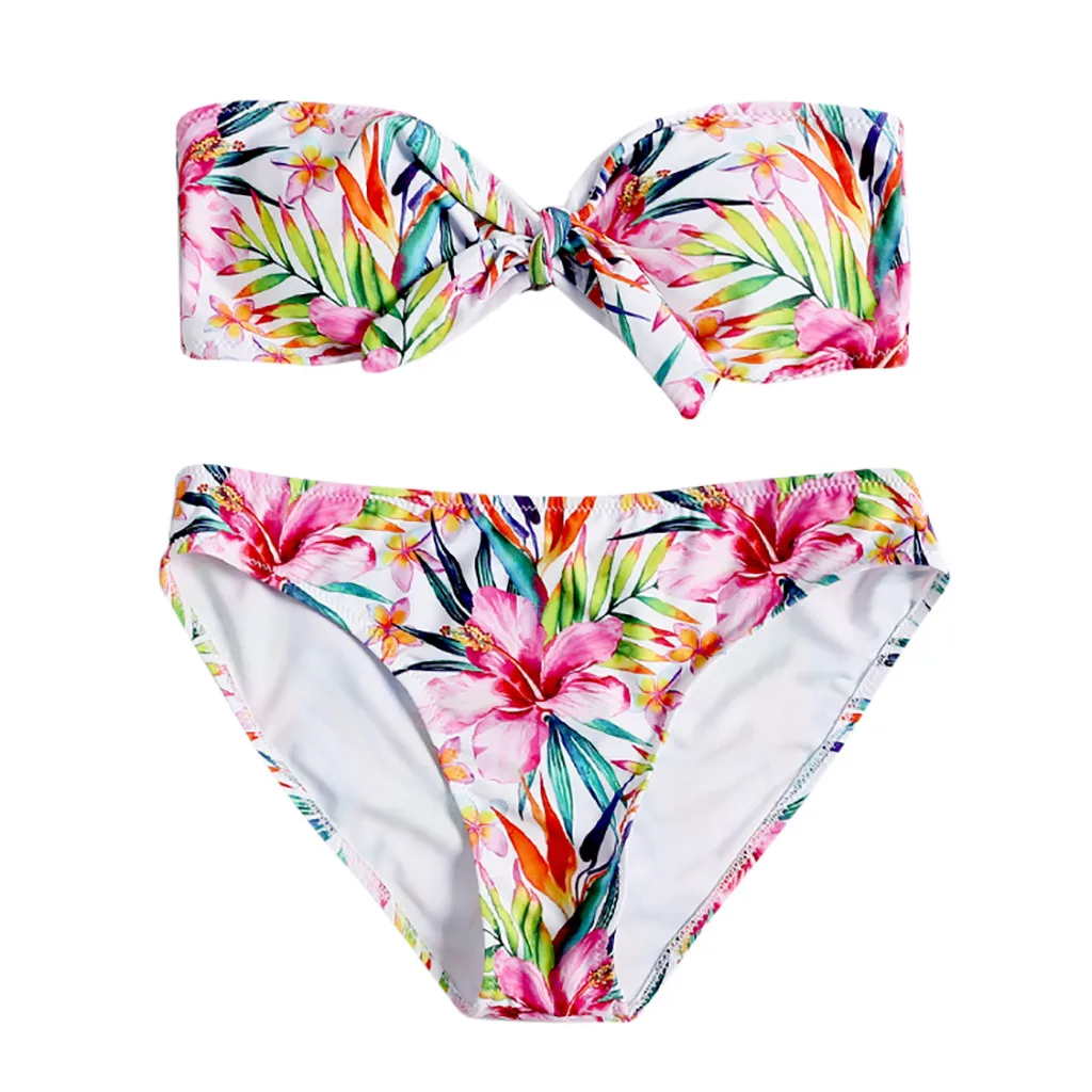 Women Bathing Swimwear Wrap Padded Print Chest Bikini Set Bandeau suit Swimsuit Swimwears Tankinis Set Swimwears tankinis bikini
Women Bathing Swimwear Wrap Padded Print Chest Bikini Set Bandeau suit Swimsuit Swimwears Tankinis Set Swimwears tankinis bikini