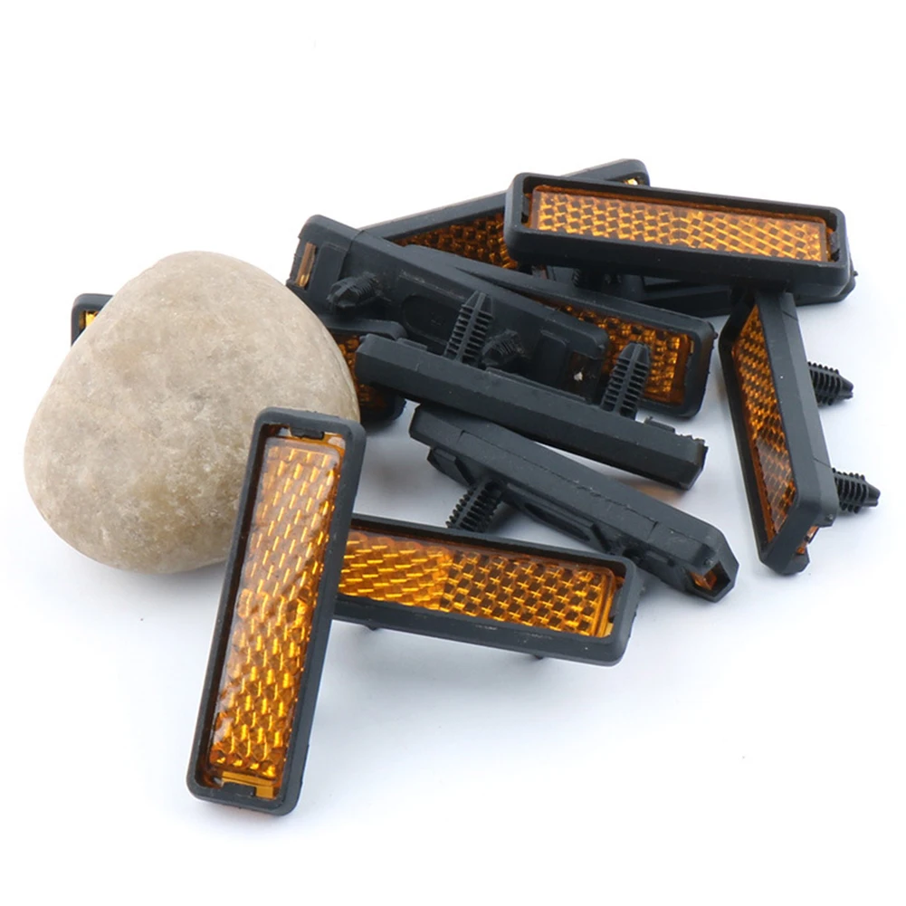 4pcs Bike Pedal Reflectors 54.3x15.8mm For Most Foot Pedals With Mounting Holes Cycling Bicycle Repair Tools Accessories
4pcs Bike Pedal Reflectors 54.3x15.8mm For Most Foot Pedals With Mounting Holes Cycling Bicycle Repair Tools Accessories