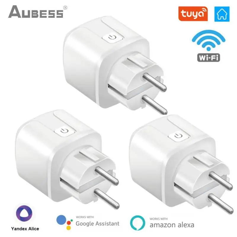 Smart Plug WiFi Socket EU 16A Power Monitor Timing Function Tuya SmartLife APP Control Works With Alexa Google Assistant Yandex
Smart Plug WiFi Socket EU 16A Power Monitor Timing Function Tuya SmartLife APP Control Works With Alexa Google Assistant Yandex