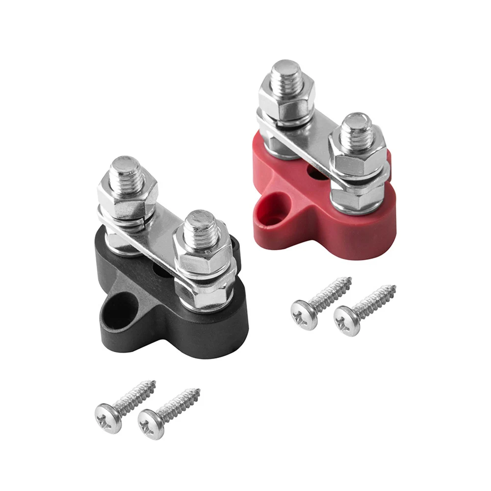 1 Red 1 Black Terminal Block Heavy Duty Stainless Steel 6mm ABS Plastic Black M6 With Bridge Red Stainless Steel
1 Red 1 Black Terminal Block Heavy Duty Stainless Steel 6mm ABS Plastic Black M6 With Bridge Red Stainless Steel