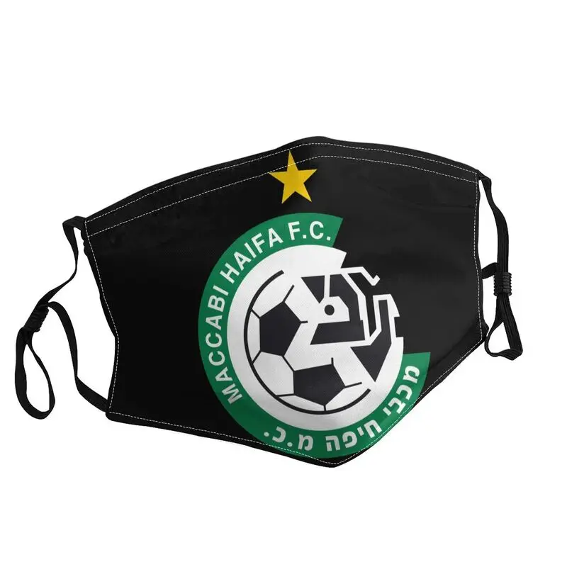Дышащая Маска для лица Maccabi Haifa с логотипом футбольного клуба, унисекс, для взрослых, пыленепроницаемый защитный чехол, респиратор, маска для... 
Дышащая Маска для лица Maccabi Haifa с логотипом футбольного клуба, унисекс, для взрослых, пыленепроницаемый защитный чехол, респиратор, маска для...