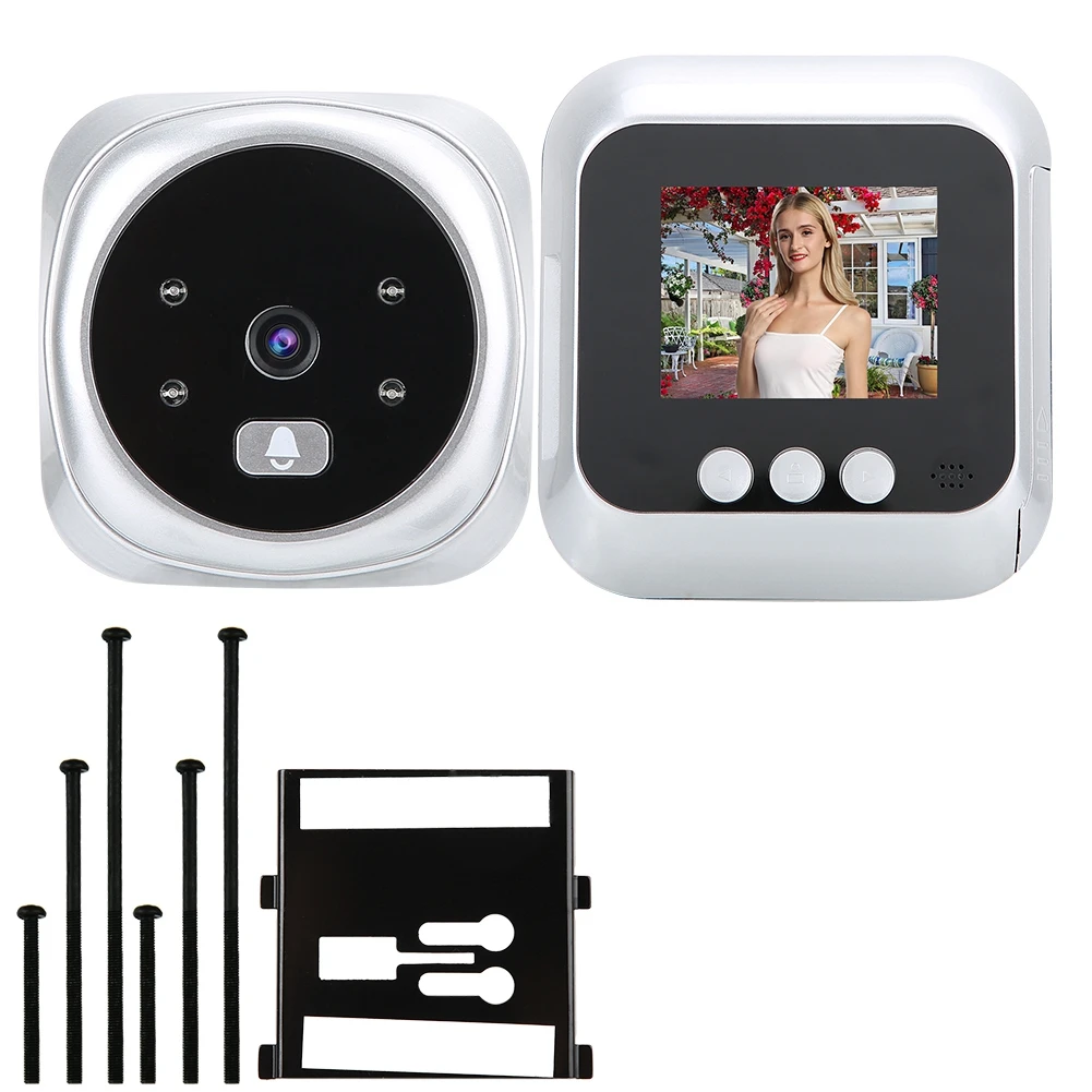 2.4 inch TFT IR LED Smart Night Vision Security Door Viewer Video Electronic Camera Door
2.4 inch TFT IR LED Smart Night Vision Security Door Viewer Video Electronic Camera Door