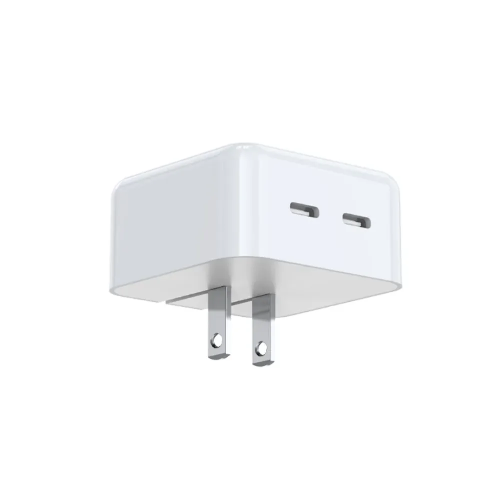 Dual C-port PD Charger PD 3.0 USB C Wall Charger iPad Foldable Plug Charger Block GaN35W Fast Charging Head
Dual C-port PD Charger PD 3.0 USB C Wall Charger iPad Foldable Plug Charger Block GaN35W Fast Charging Head