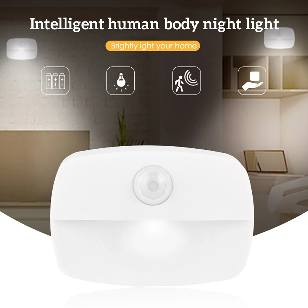 1/3/6Pcs Automatic Induction Light Under Cabinet Night Light Home Hallway Night Lamp Wardrobe 4.5V 0.5W
1/3/6Pcs Automatic Induction Light Under Cabinet Night Light Home Hallway Night Lamp Wardrobe 4.5V 0.5W