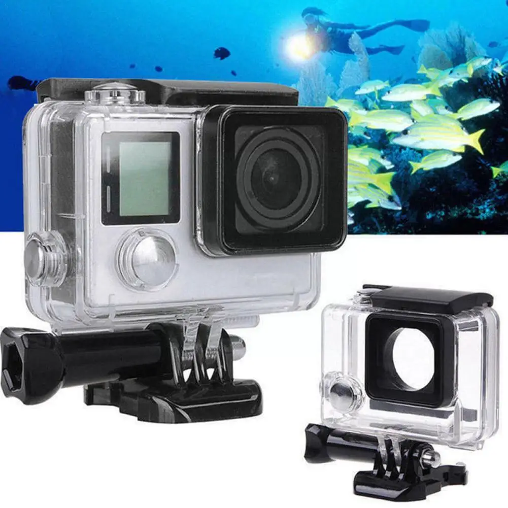 Protective Accessories Hero 3+ 4 Waterproof Outer Waterproof Cover Frame Diving S1i3
Protective Accessories Hero 3+ 4 Waterproof Outer Waterproof Cover Frame Diving S1i3