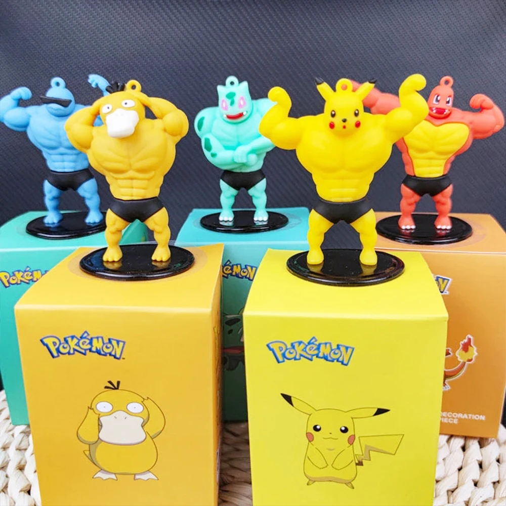 Originality Pokémon Kawaii Pikachu Anime Figure Gadget Toys Pokemon Fitness Doll Backpack Car Decoration Parts Lovers Friend Gif
Originality Pokémon Kawaii Pikachu Anime Figure Gadget Toys Pokemon Fitness Doll Backpack Car Decoration Parts Lovers Friend Gif