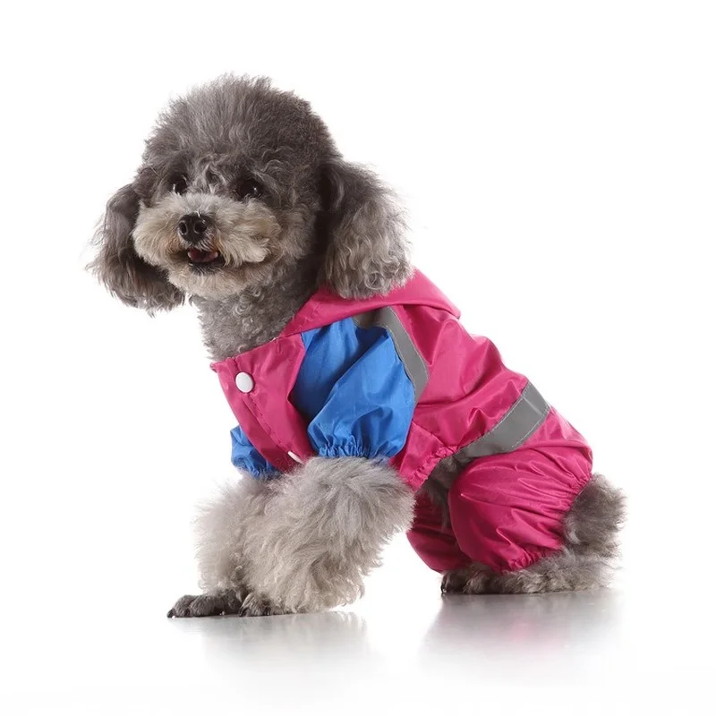 Fashion Small Dog Raincoat Waterproof Reflective Pet Hooded Rain Coat Puppy Jumpsuit Raining Coat Pet Clothes
Fashion Small Dog Raincoat Waterproof Reflective Pet Hooded Rain Coat Puppy Jumpsuit Raining Coat Pet Clothes