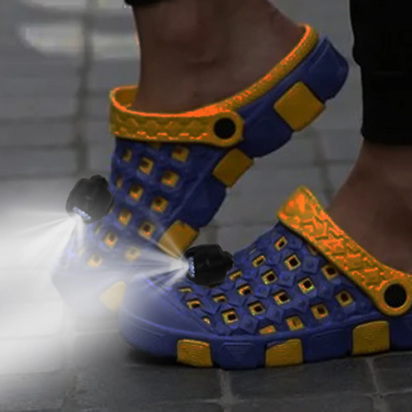 Simple Headlights For Clogs Shoes Lightweight Waterproof Slippers Light For Camping
Simple Headlights For Clogs Shoes Lightweight Waterproof Slippers Light For Camping