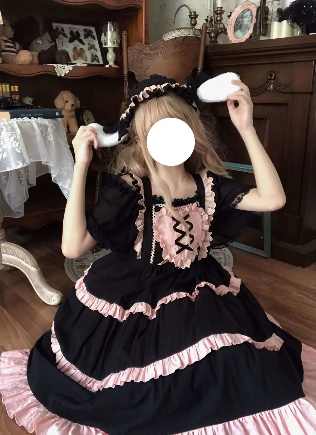 Coolfel Kawaii Сладкая Лолита Стиль ТРАПЕЦИЕВИДНОЕ JSK платье с бантом без рукавов Косплей женское платье
Coolfel Kawaii Сладкая Лолита Стиль ТРАПЕЦИЕВИДНОЕ JSK платье с бантом без рукавов Косплей женское платье