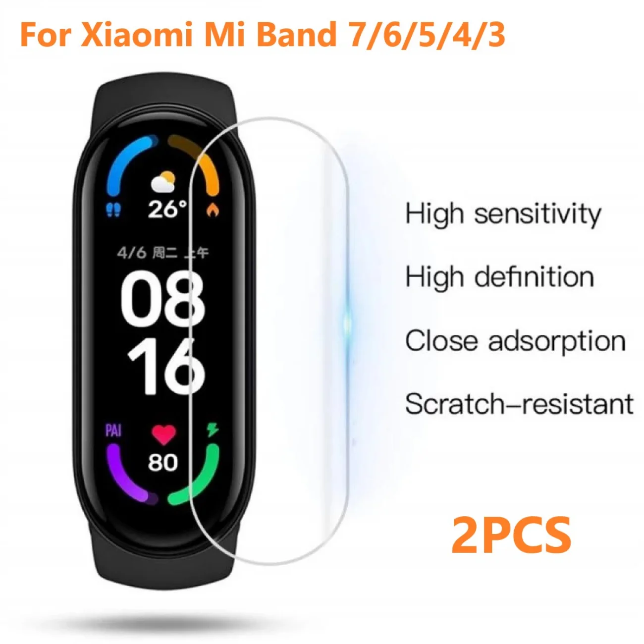 2PCS HD Soft Screen Protectors for Xiaomi Mi Band 7 6 5 4 3 Smart Accessories Screen Protective Hydrogel Film Free Shipping
2PCS HD Soft Screen Protectors for Xiaomi Mi Band 7 6 5 4 3 Smart Accessories Screen Protective Hydrogel Film Free Shipping