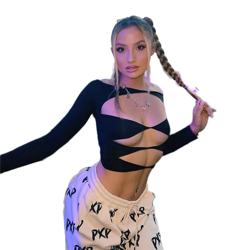 Женский топ с вырезом лодочкой и длинным рукавом, однотонный
Женский топ с вырезом лодочкой и длинным рукавом, однотонный