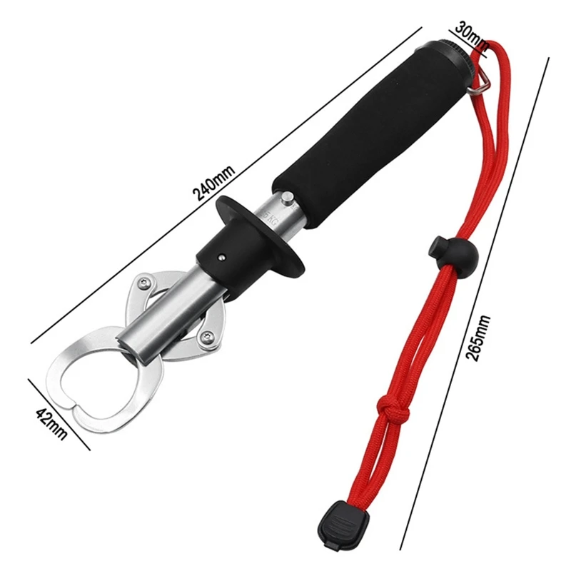 Fishing Plier Multi-Function Pliers Fish Nose Plier Fisherman's Fishing Pliers with Safety Lanyard for Men Kayak Fishing R9UF
Fishing Plier Multi-Function Pliers Fish Nose Plier Fisherman's Fishing Pliers with Safety Lanyard for Men Kayak Fishing R9UF