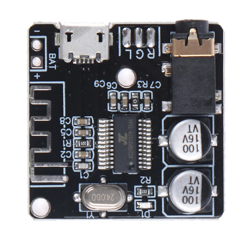 Плата аудиоприемника Bluetooth 5,0 DIY, беспроводная стерео музыкальная плата 3,7-5 В
Плата аудиоприемника Bluetooth 5,0 DIY, беспроводная стерео музыкальная плата 3,7-5 В