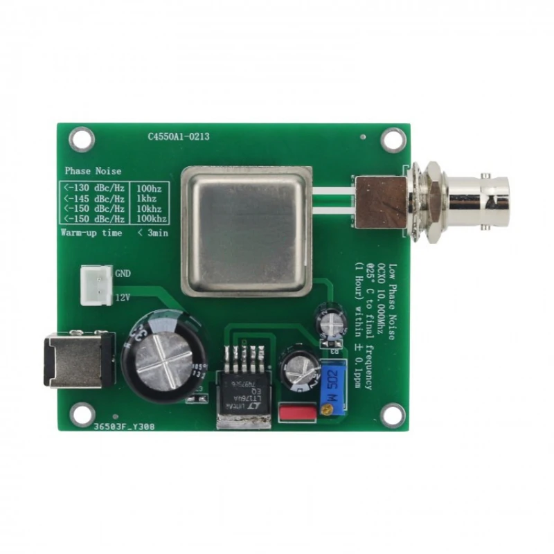 C4550A1-0213 Audio OCXO 10MHz External Clock Source Low Phase Noise Clock Oscillator For Professional Audio Equipment
C4550A1-0213 Audio OCXO 10MHz External Clock Source Low Phase Noise Clock Oscillator For Professional Audio Equipment