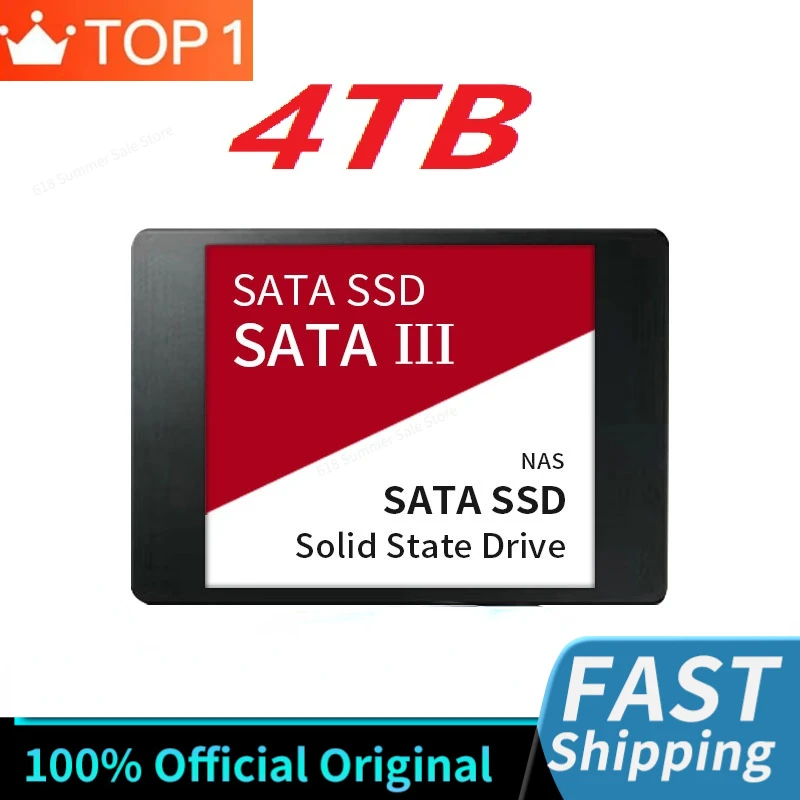 

New 2023 SSD 4TB 2TB 1TB Hard Drive Disk Sata3 2.5inch Ssd TLC 500MB/s Internal Solid State Drives for Laptop PC Disco Duro